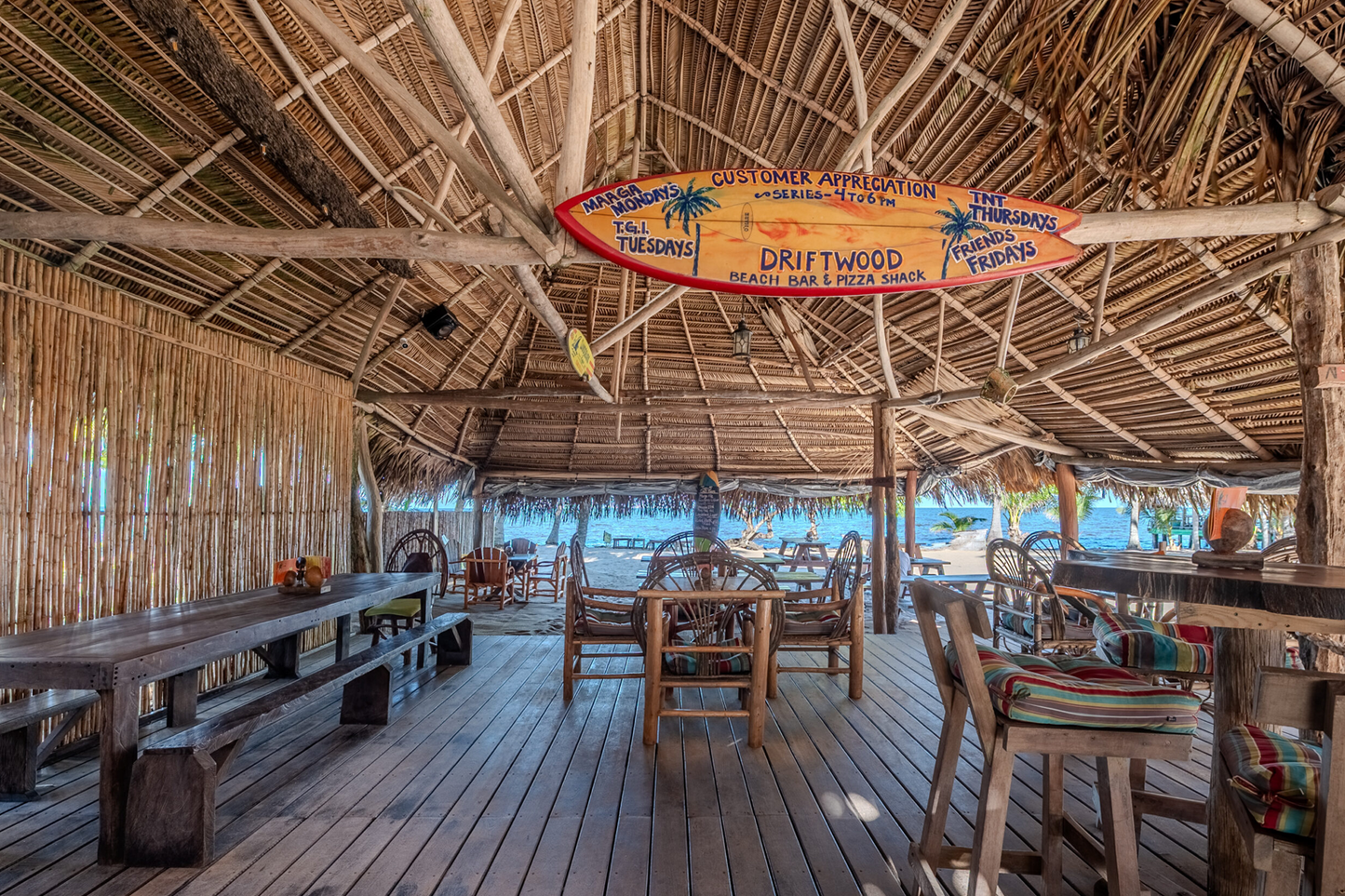 Driftwood Beach Bar & Pizza Shack  | Hopkins, Stann Creek District